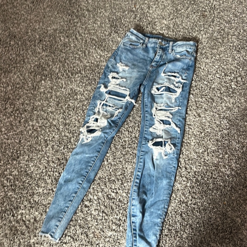 american eagle next level stretch skinny jeans